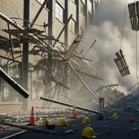 dramatic-scene-of-a-catastrophic-scaffolding-accident-at-an-industrial-construction-site-with-collapsed-metal-structures-smoke-debris-and-scattered-safety-hard-hats