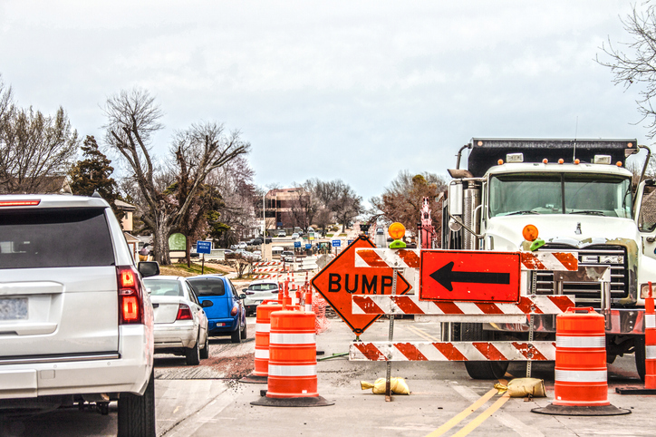 Car Accidents in Road Construction Zones